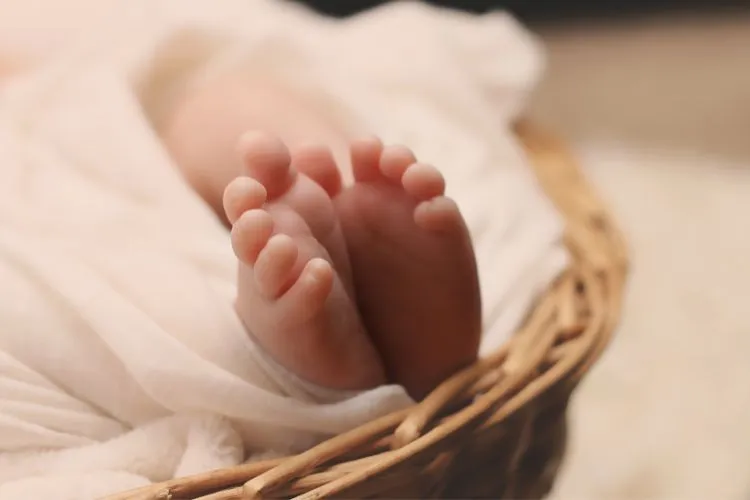 Pés de bebê recém nascido: Cidadania Portuguesa para Crianças Nascidas em Portugal